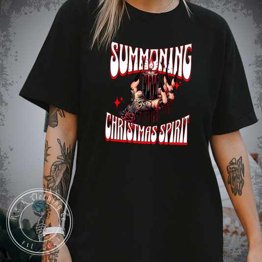 Summoning Christmas Spirit Shirt