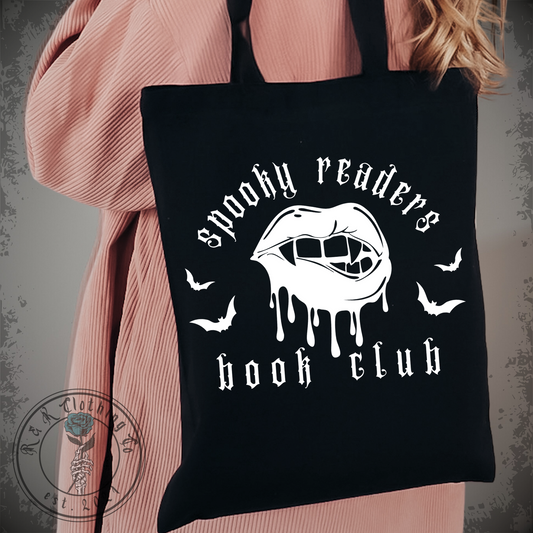 Spooky Readers Book Club Tote