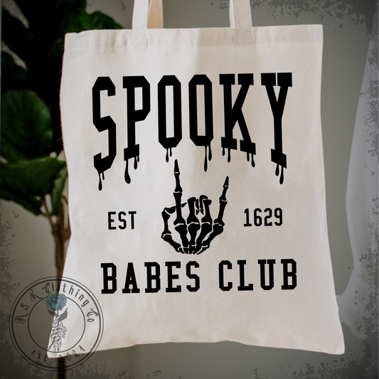 Spooky Babe Club Tote